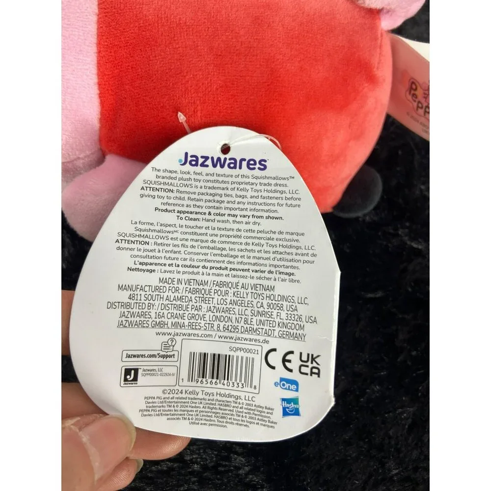 Peppa Pig Jazwares HugMees Plush Toy 7